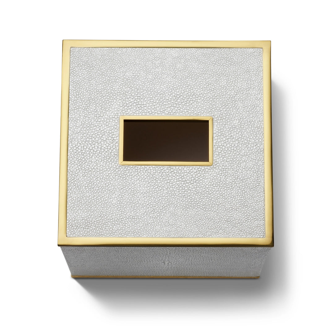 TISSUE BOX CLASSIC SHAGREEN DOVE #52301