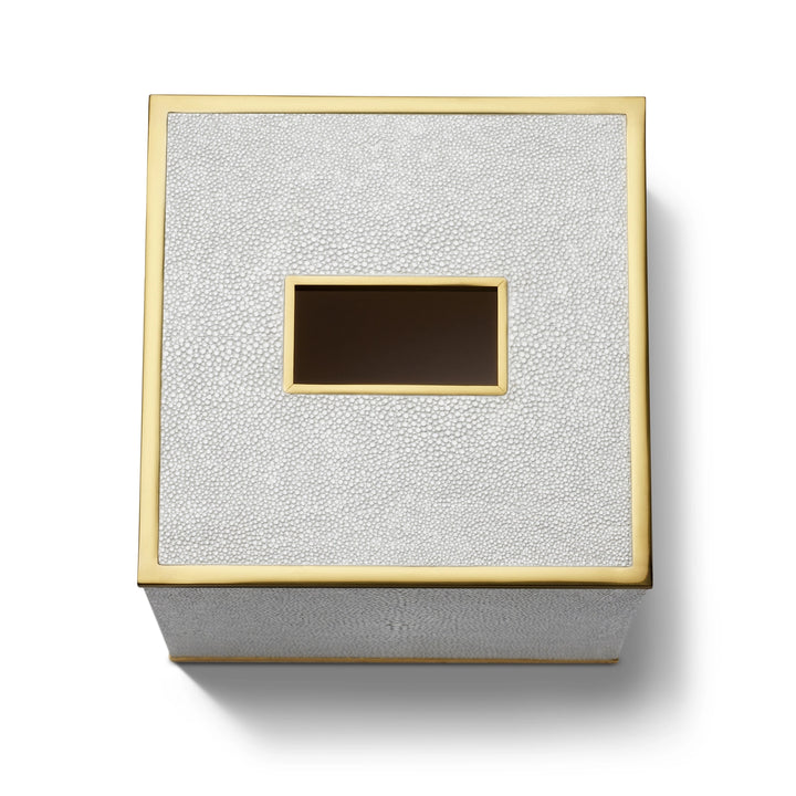 TISSUE BOX CLASSIC SHAGREEN DOVE #52301