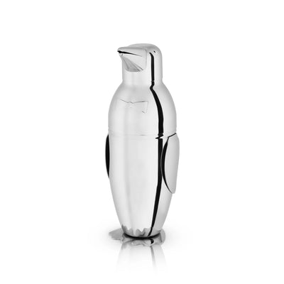 COCKTAIL SHAKER PENGUIN SILVER