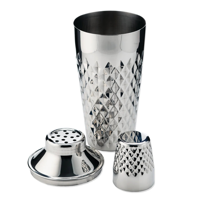 COCKTAIL SHAKER DIAMOND STAINLESS STEEL #52335