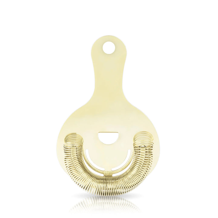 COCKTAIL STRAINER POLISHED GOLD