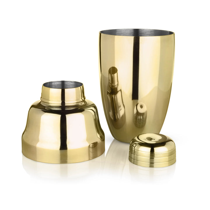 COCKTAIL SHAKER HEAVY GOLD