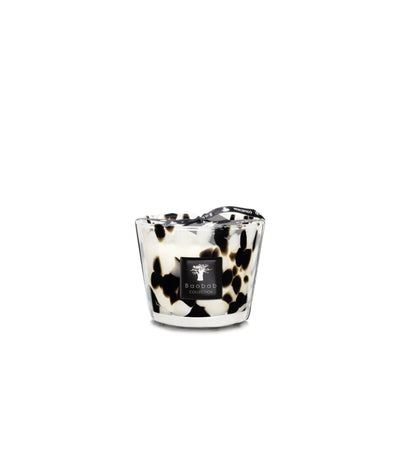 BAOBAB COLLECTION CANDLE PEARLS BLACK