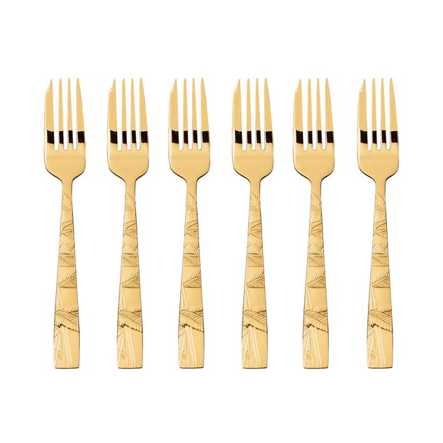 CAKE FORK GOLD PVD