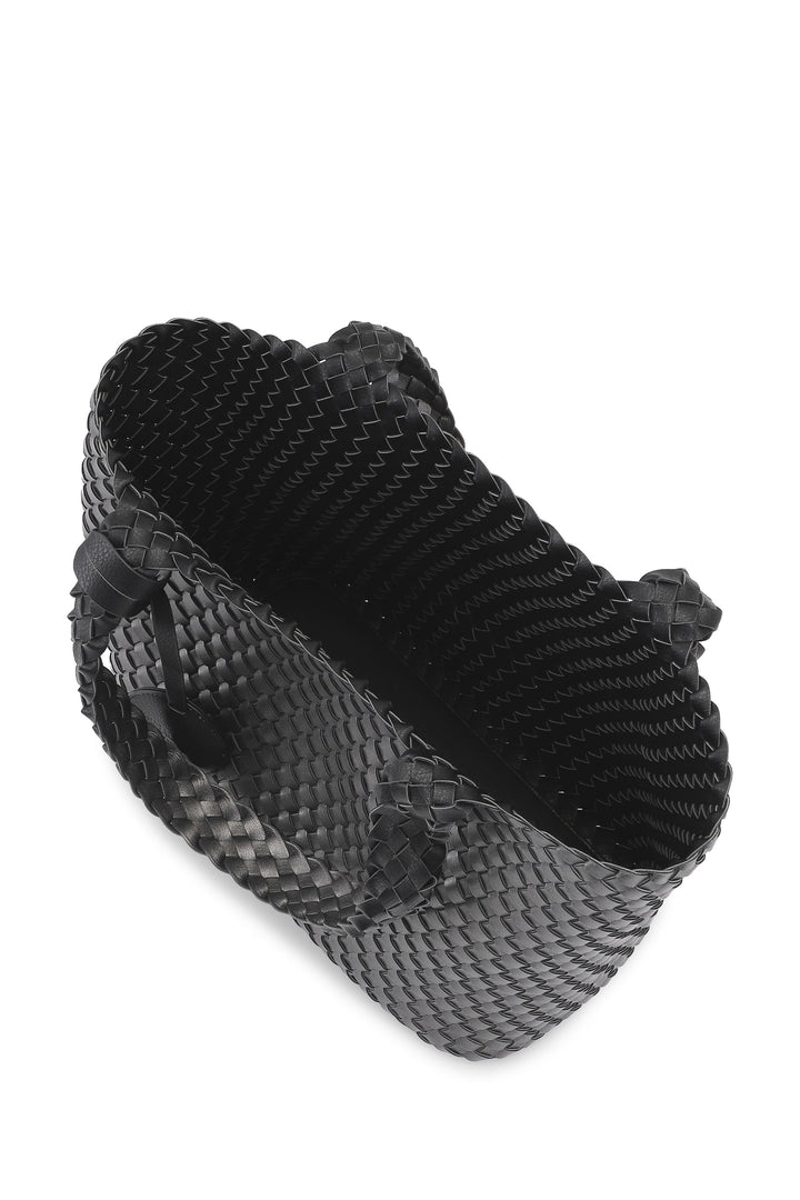 TOTE BAG BLACK & GUN METAL #52906