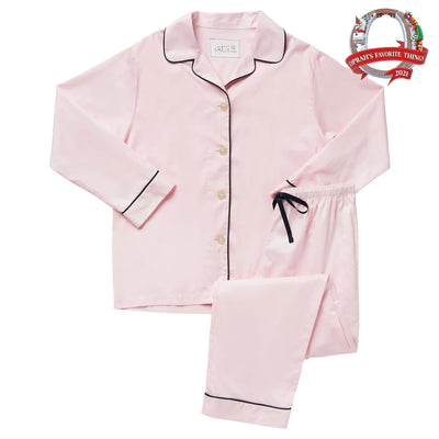PAJAMA LONG CLASSIC LUXE PIMA PINK (Available in 4 Sizes)