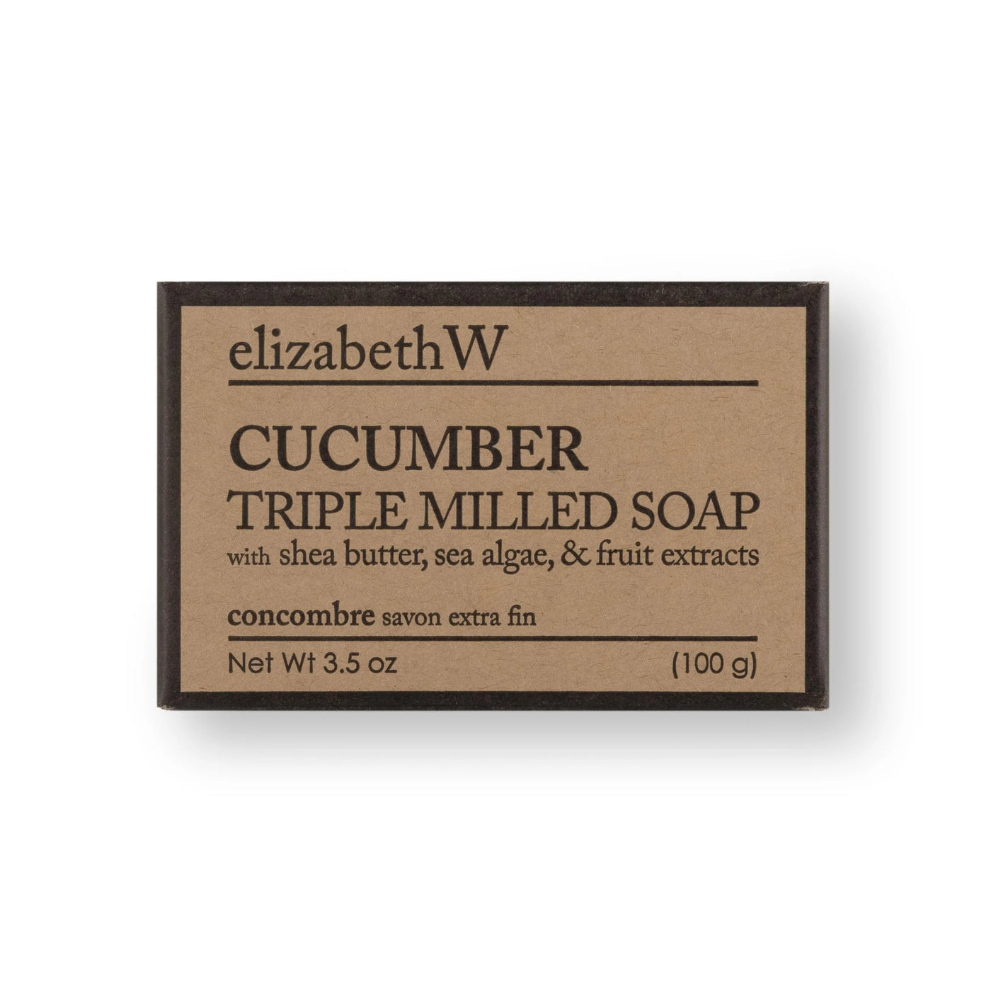 ELIZABETH W SOAP CUCUMBER