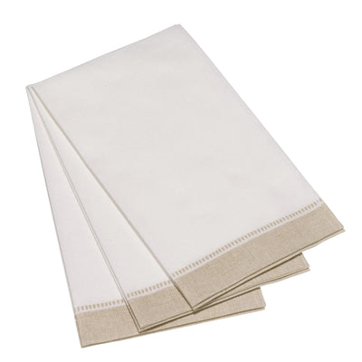 NAPKINS PAPER GUEST TOWEL CARLSTITCH (Available in 2 Colors)