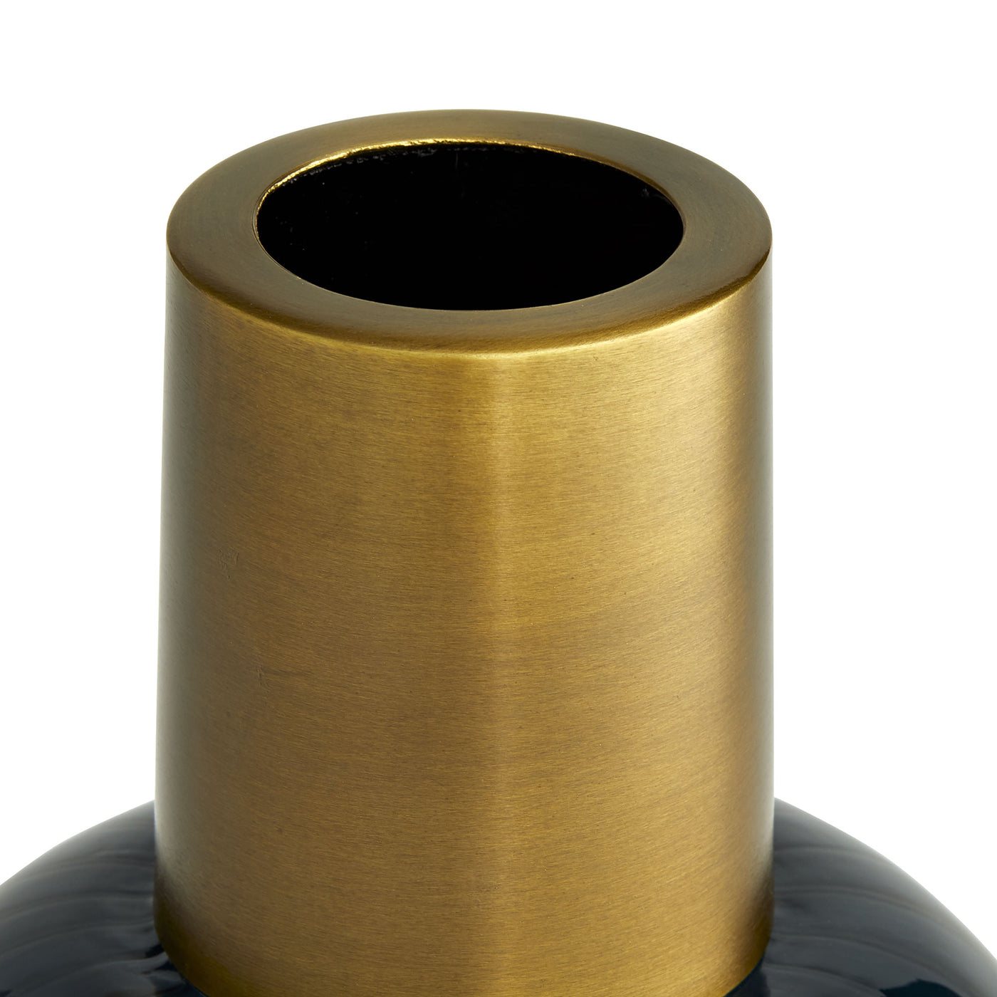 VASE NAVY OPTIC (Available in 2 Sizes)