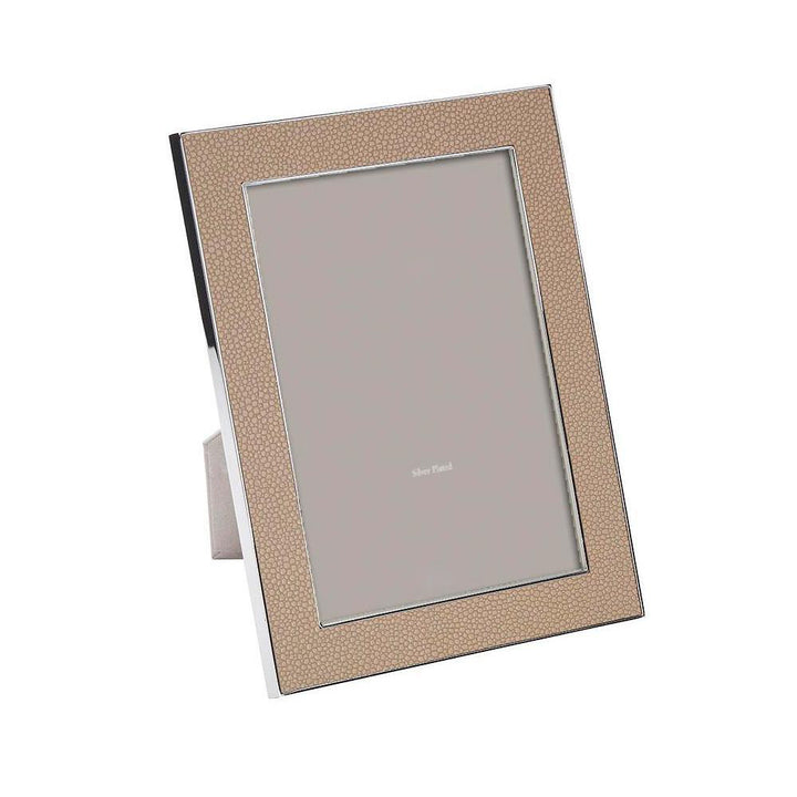 FRAME SAND SHAGREEN & SILVER