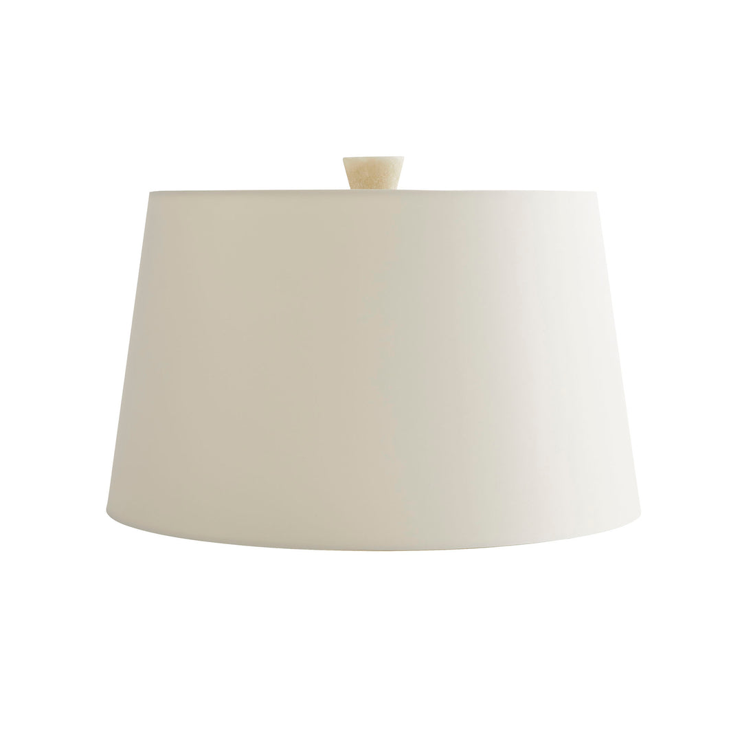TABLE LAMP WHITE ASYMMETRICAL DISCS #53549