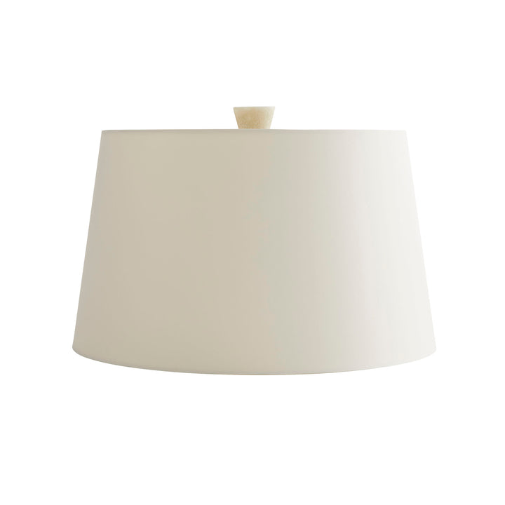 TABLE LAMP WHITE ASYMMETRICAL DISCS #53549
