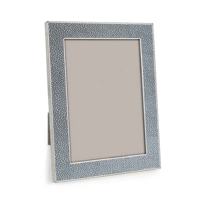 FRAME GREY SHAGREEN & SILVER