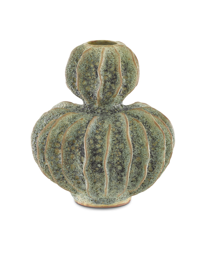 VASE DOUBLE GOURD GREEN