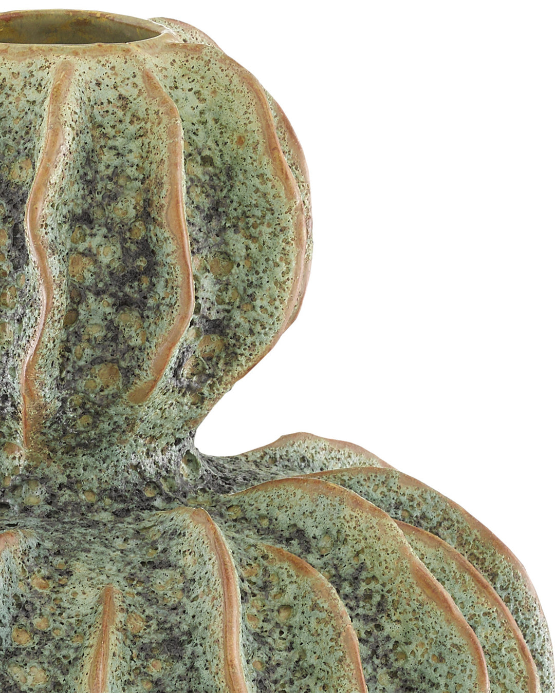 VASE DOUBLE GOURD GREEN
