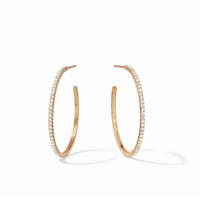 JULIE VOS EARRING WINDSOR HOOP (Available in 3 Sizes)