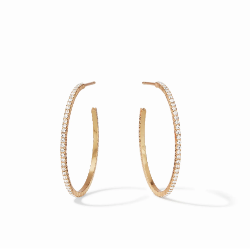 EARRING WINDSOR HOOP CZ