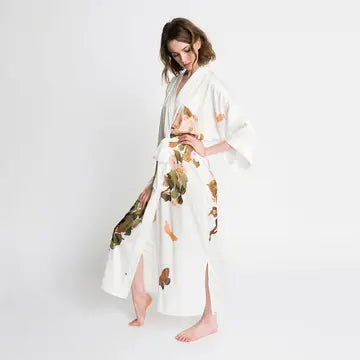 ROBE PEONY & BUTTERFLY LONG
