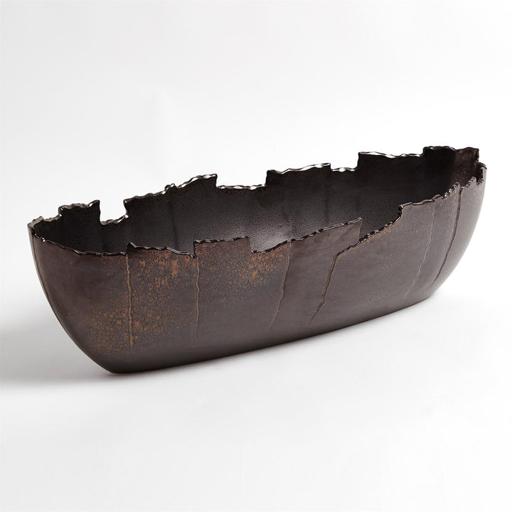 BOWL CERAMIC REACTIVE BRONZE #54268