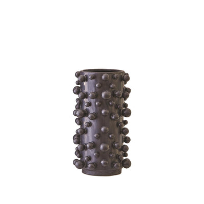 VASE CERAMIC MOLECULAR GRAPHITE (Available in 2 Sizes)