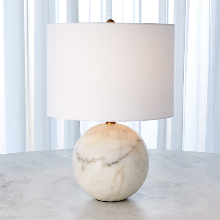 TABLE LAMP SPHERE MARBLE #54302