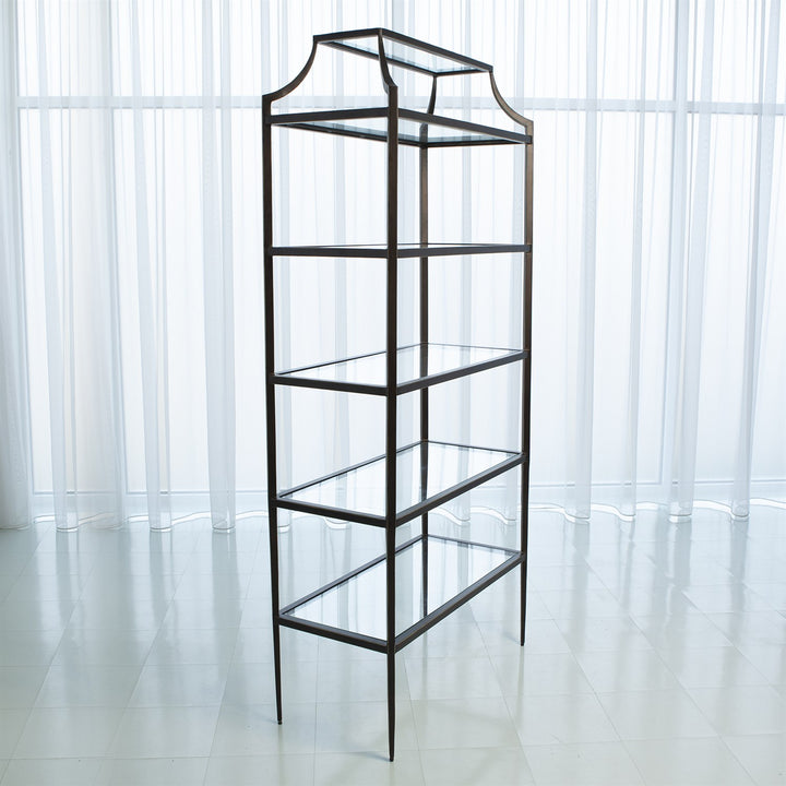 ETAGERE METAL BRONZE #54307