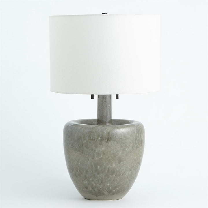 TABLE LAMP CERAMIC GREEN #54350