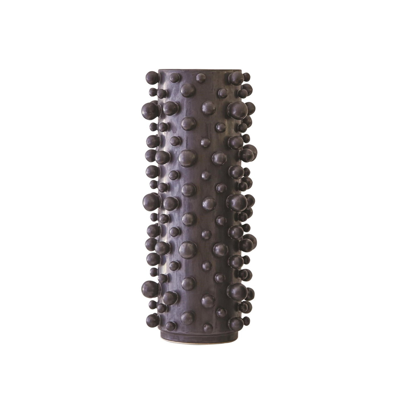 VASE CERAMIC MOLECULAR GRAPHITE (Available in 2 Sizes)