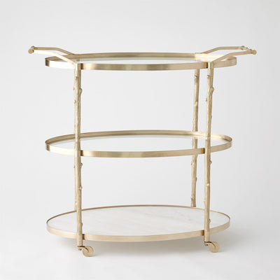 BAR CART 3-TIER (Available in 2 Finishes)
