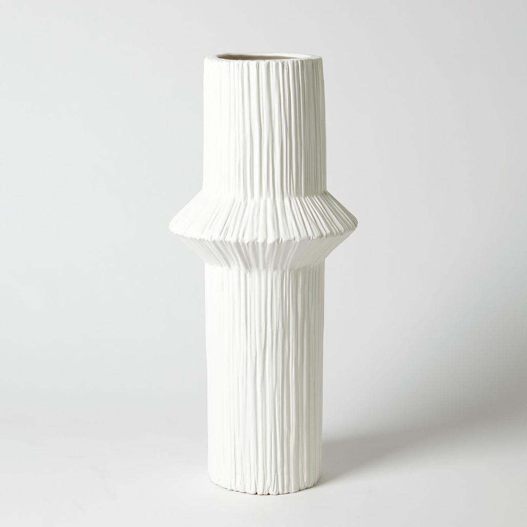 VASE ASCENDING RING MATTE WHITE #54433