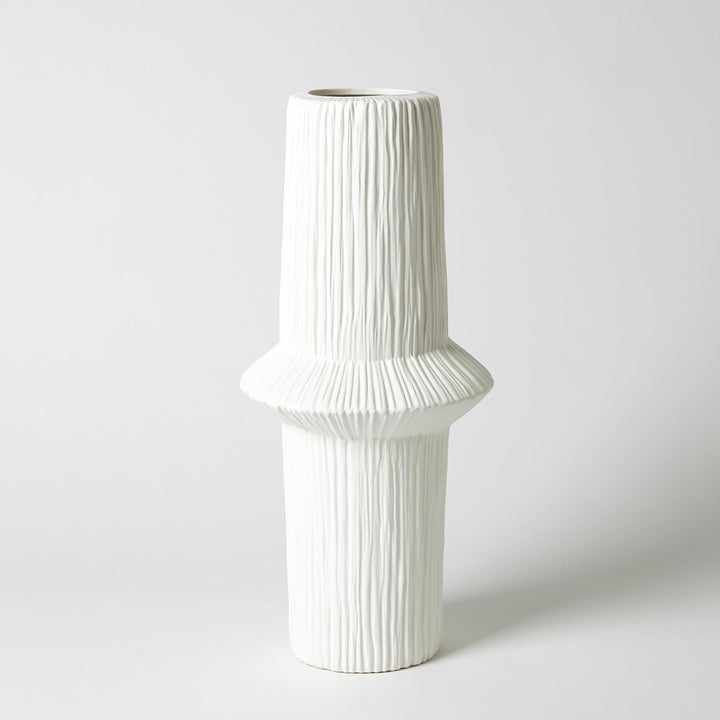 VASE ASCENDING RING MATTE WHITE #54433