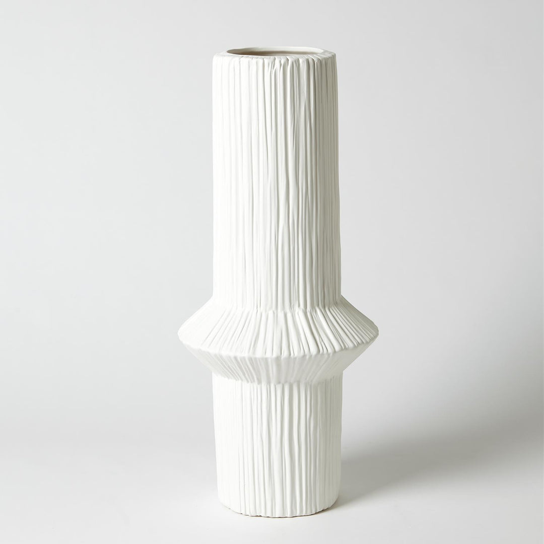 VASE ASCENDING RING MATTE WHITE #54433