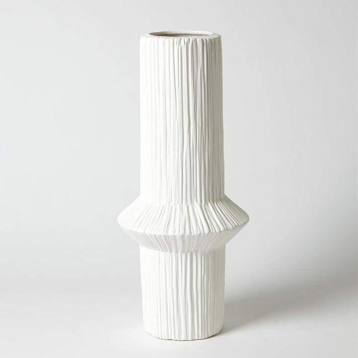 VASE ASCENDING RING MATTE WHITE #54433