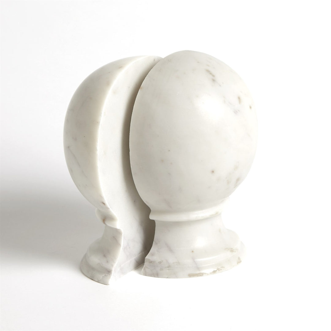 BOOKENDS MARBLE SPHERES
