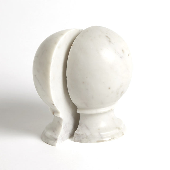 BOOKENDS MARBLE SPHERES