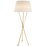 FLOOR LAMP TRIPOD GILD