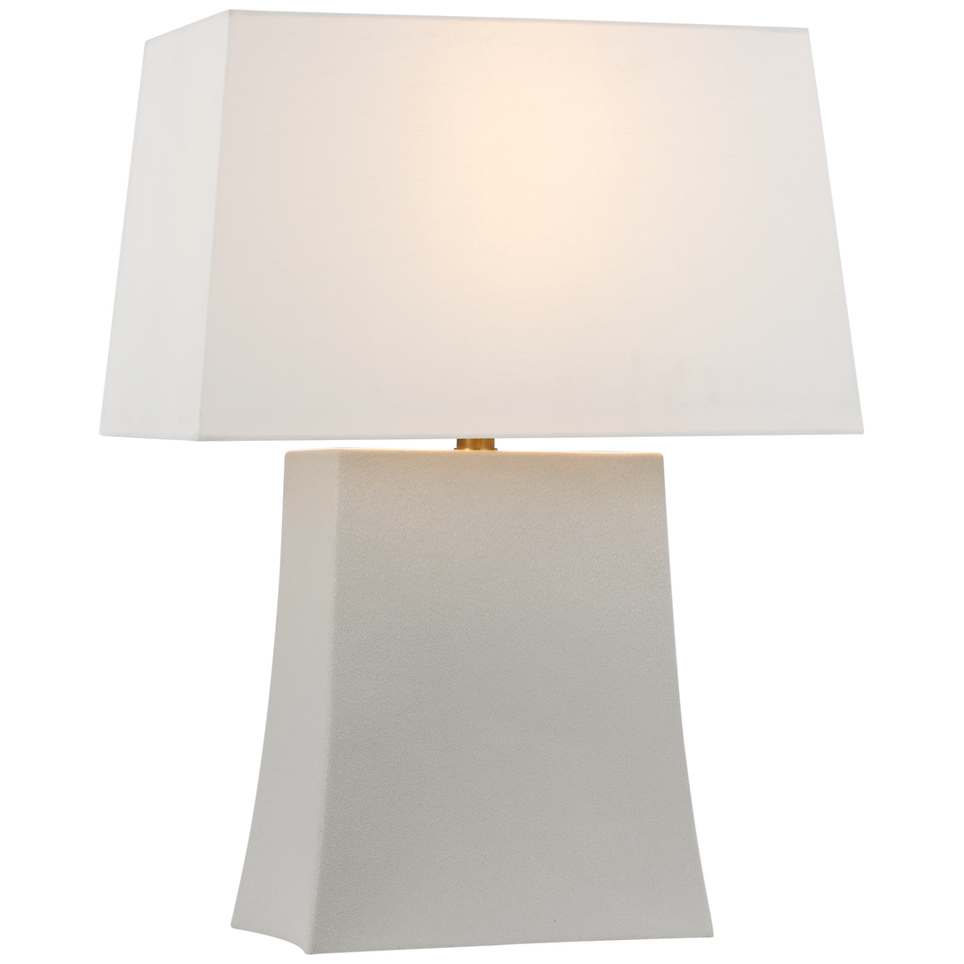 TABLE LAMP CERAMIC POROUS WHITE #54692