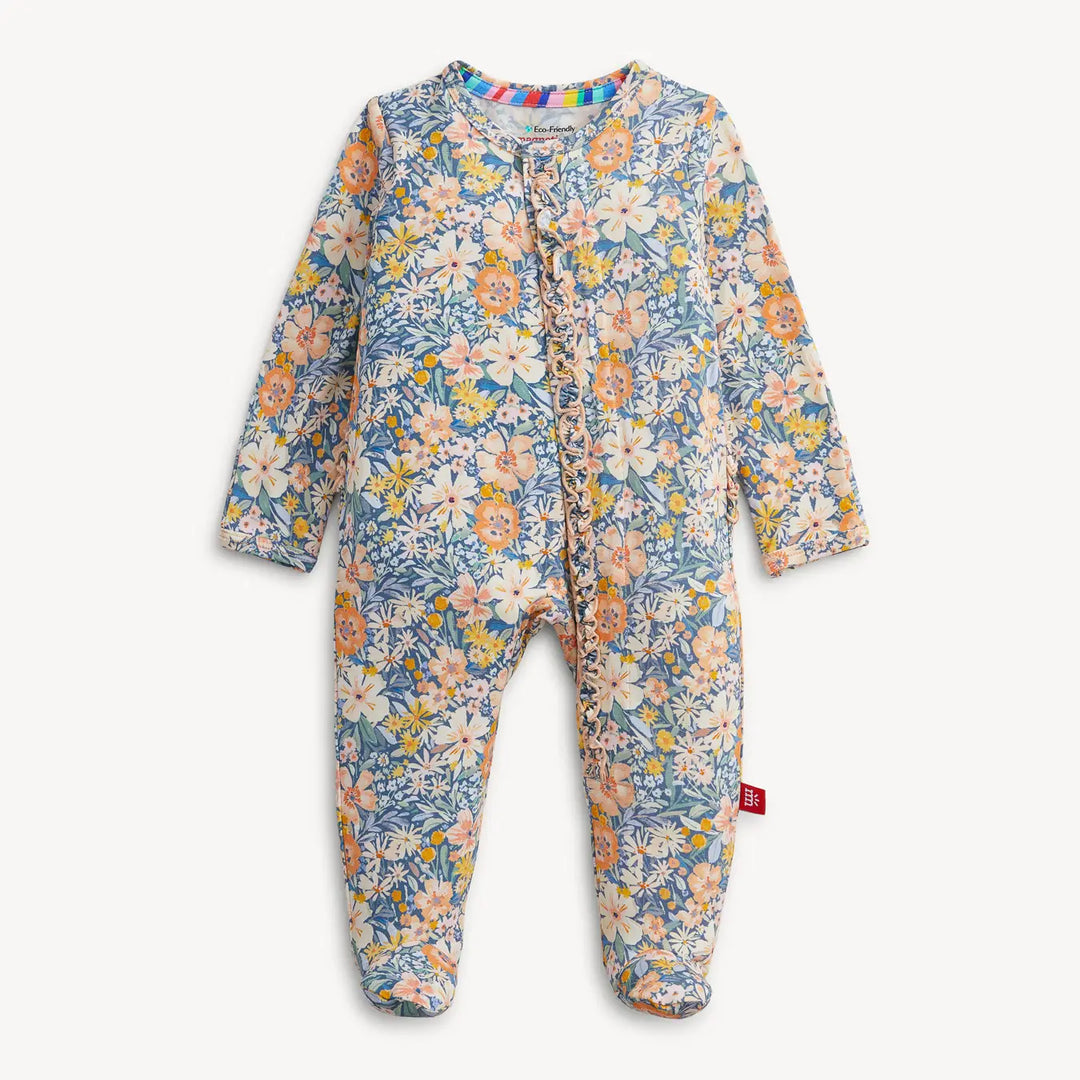 FOOTIE FLORA MODAL RUFFLE