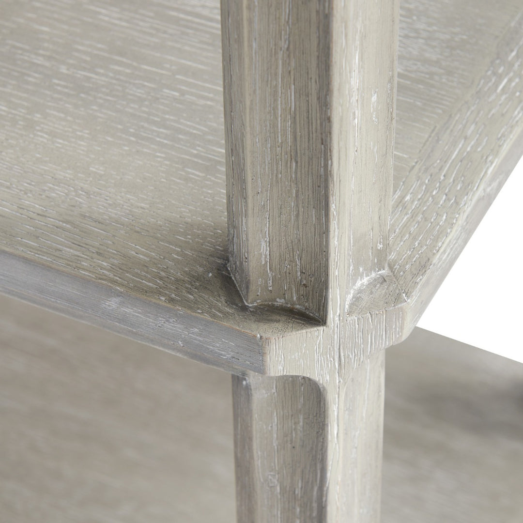 ETAGERE 4-SHELF WITH DRAWER GRAY #55111