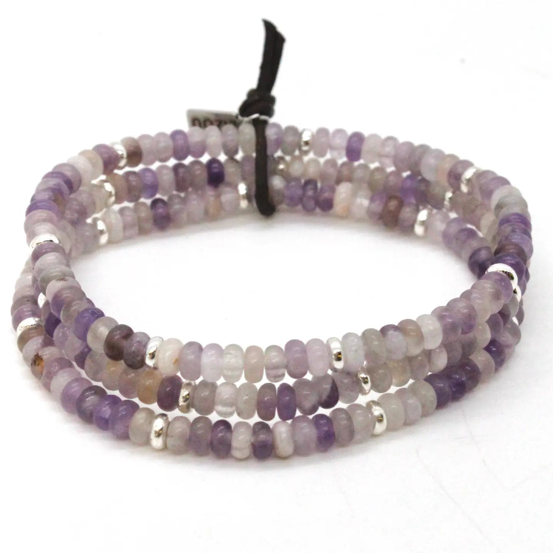BRACELET AMETHYST & SILVER
