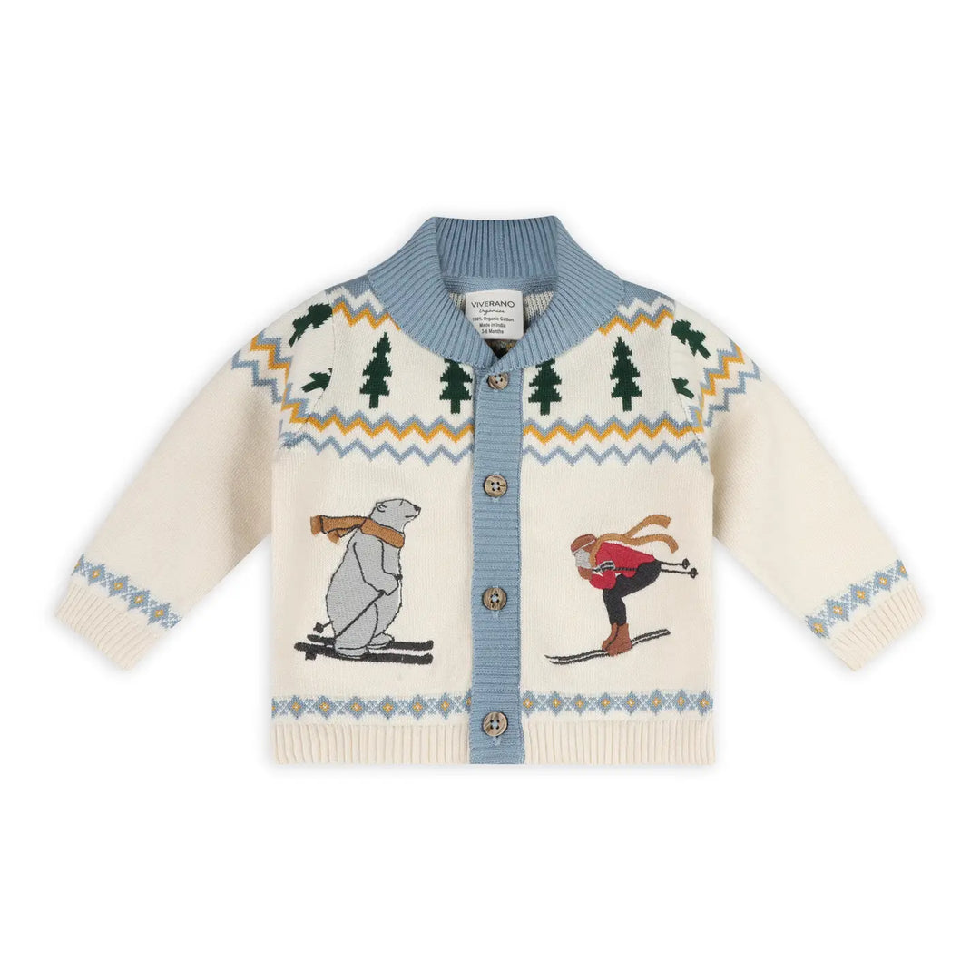 CARDIGAN SKI SHAWL