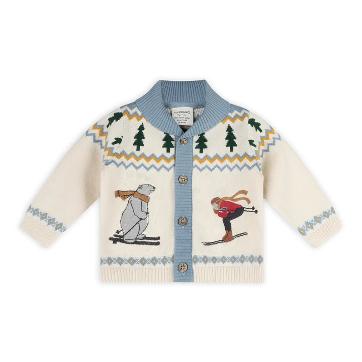 CARDIGAN SKI SHAWL