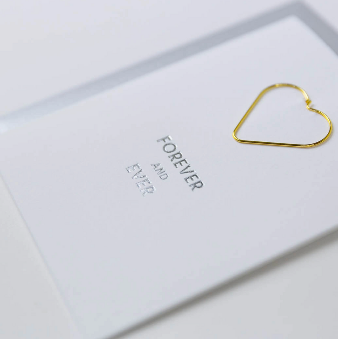 GREETING CARD "FOREVER AND EVER" #55439