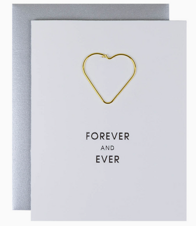 GREETING CARD "FOREVER AND EVER"