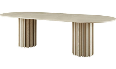 DINING TABLE ECRU