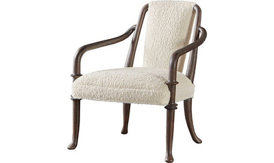 CHAIR WOOD FRAME IN EGGSHELL