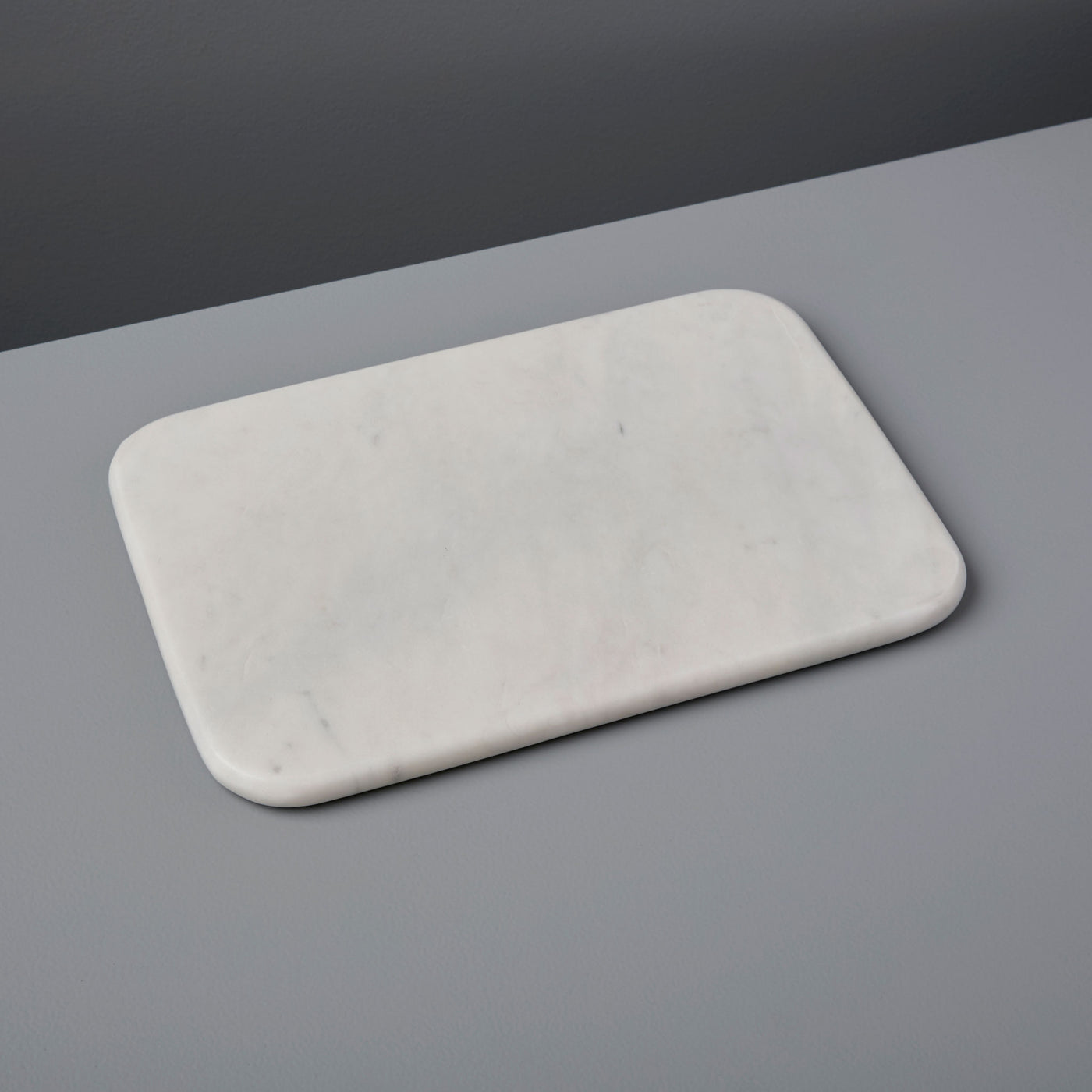 BOARD WHITE MARBLE PASTRY SMALL