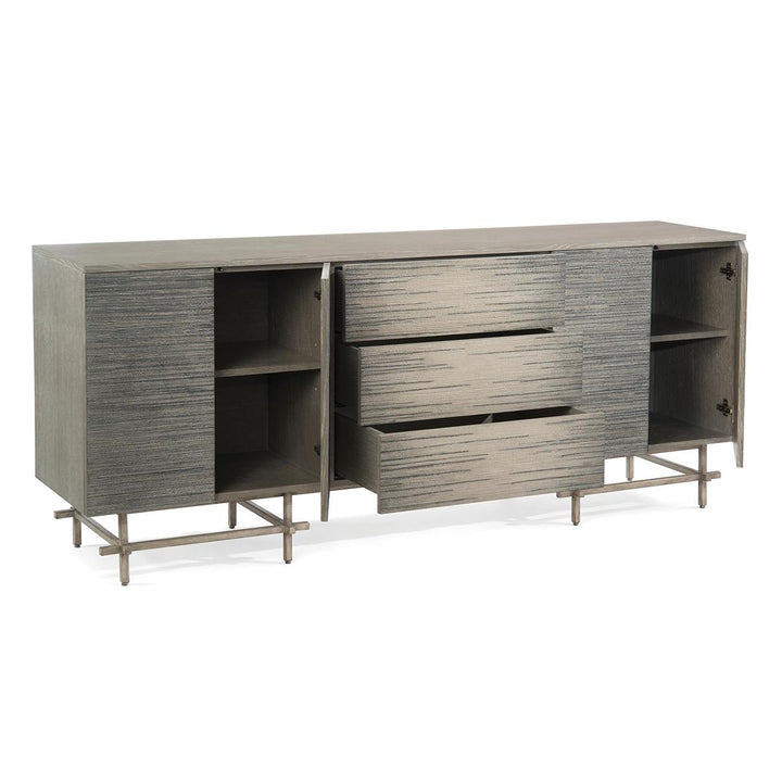 SIDEBOARD 4-DOOR GREY DRIFTWOOD #56360