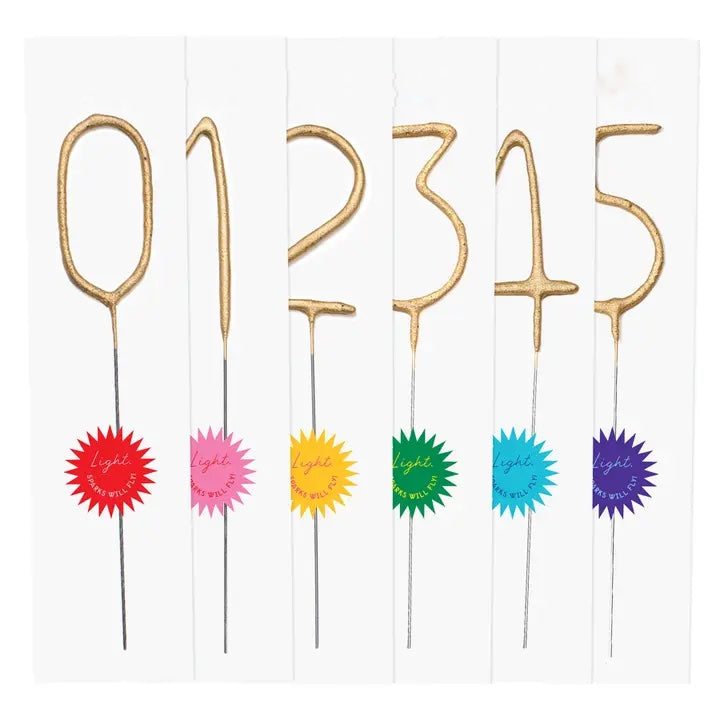 CANDLES BIG NUMBERS 0-9