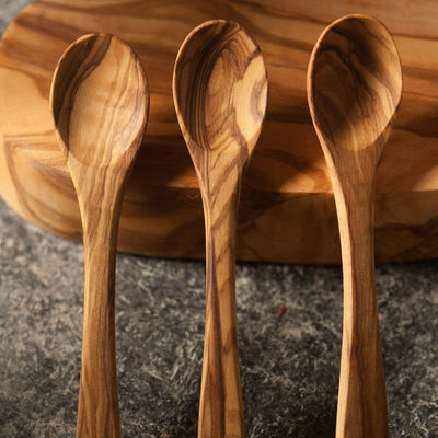 SPOON OLIVE WOOD (Available in 2 Sizes)